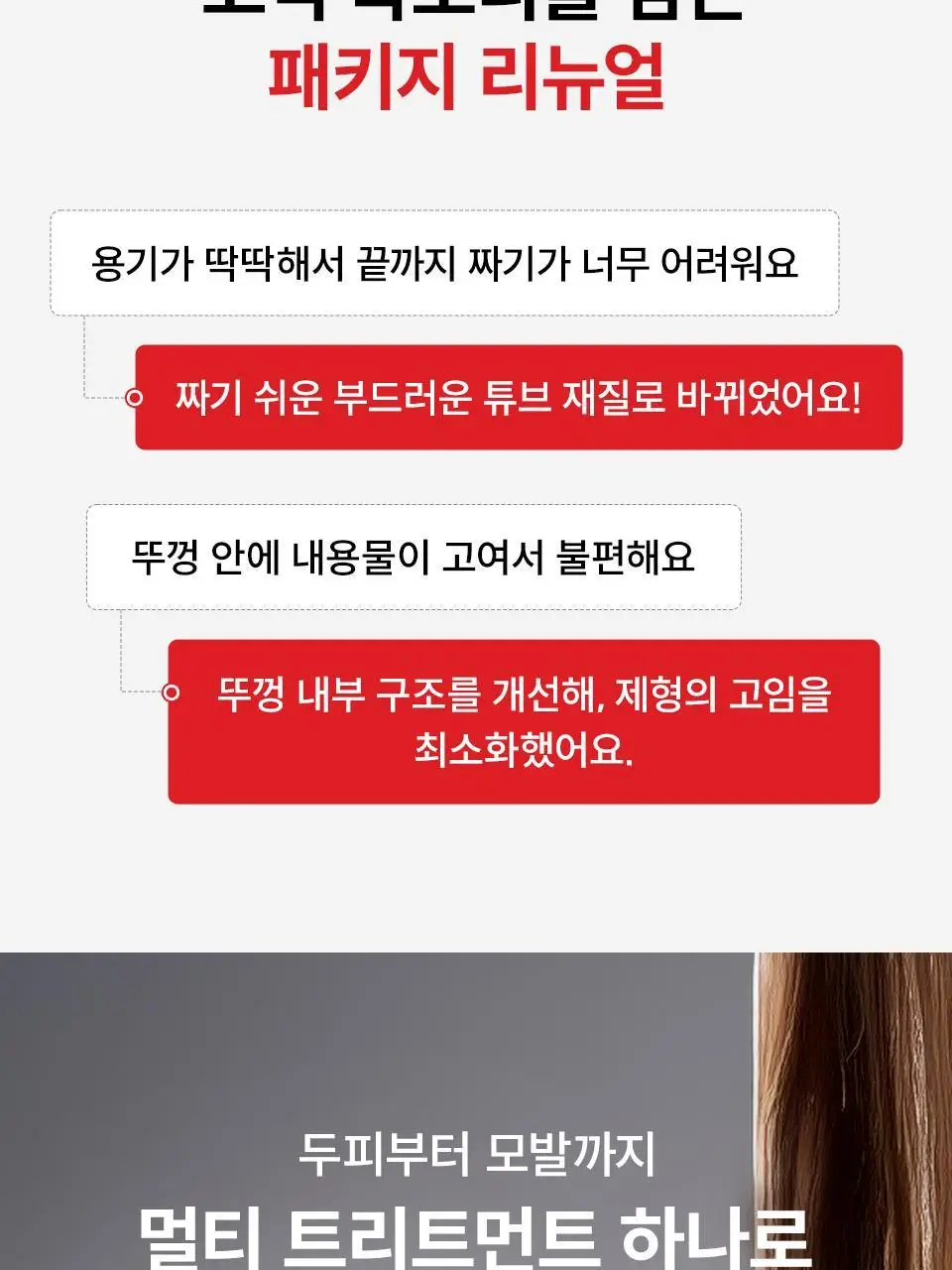 [탈모영양트리트먼트] 닥터포헤어 두피모발 영양 트리트먼트 200ml+50ml 단독기획 탈모케어 상세페이지 4